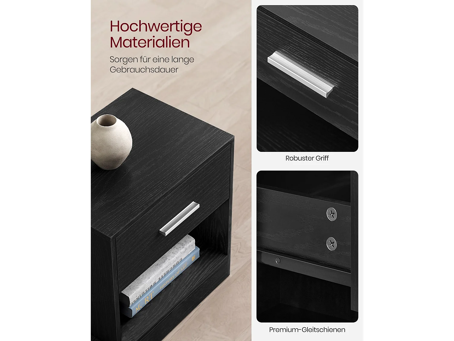 Set di 2 comodini Managua