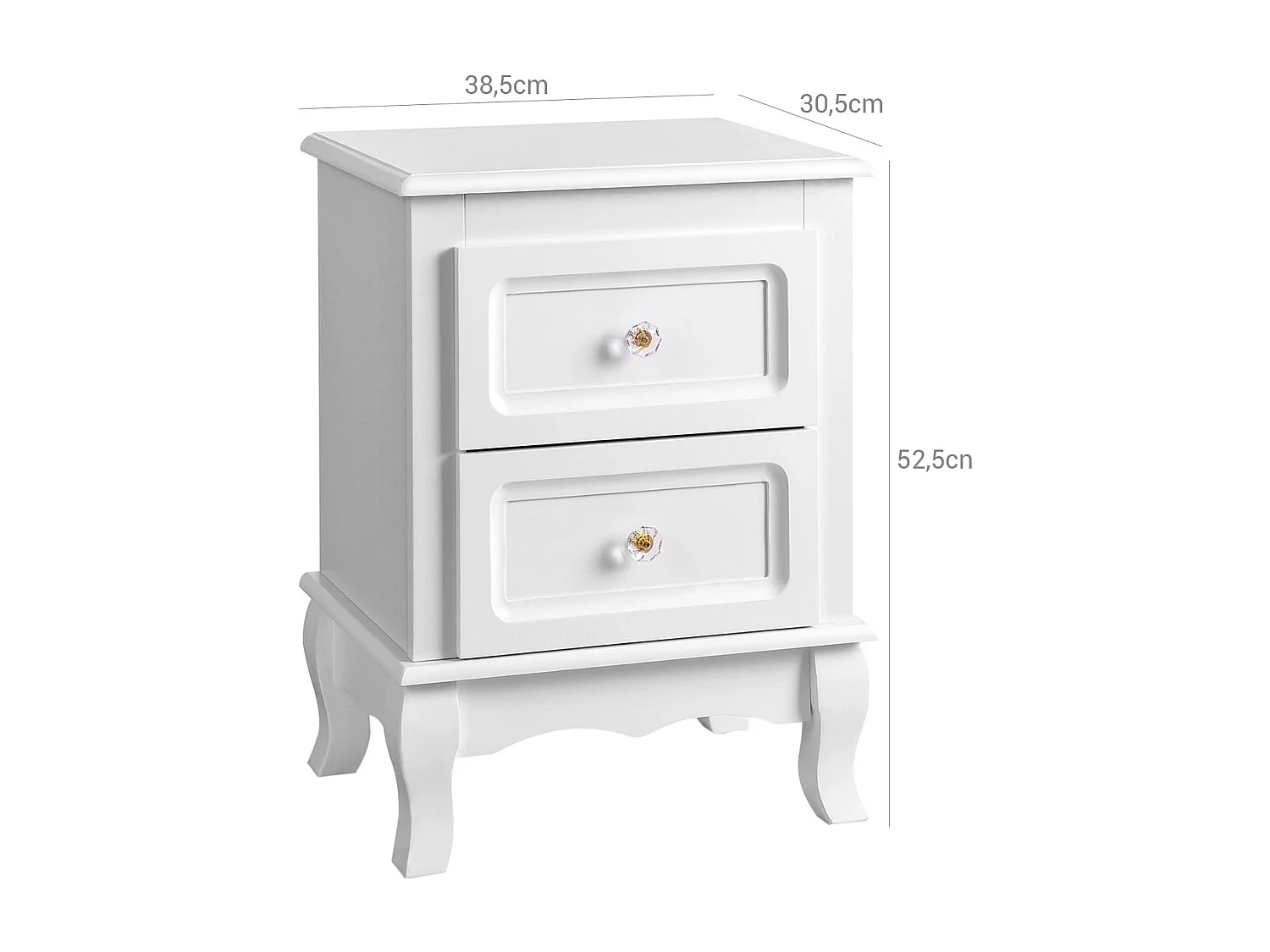 Nachttisch Fjella 2er-Set