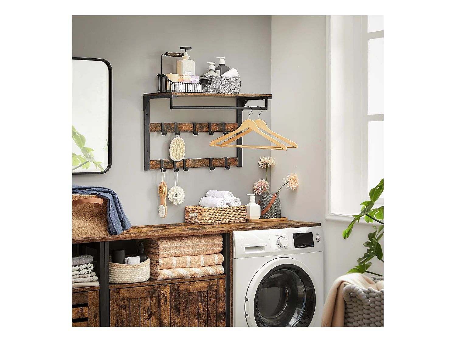 Wandgarderobe mit Ablage Uberlândia