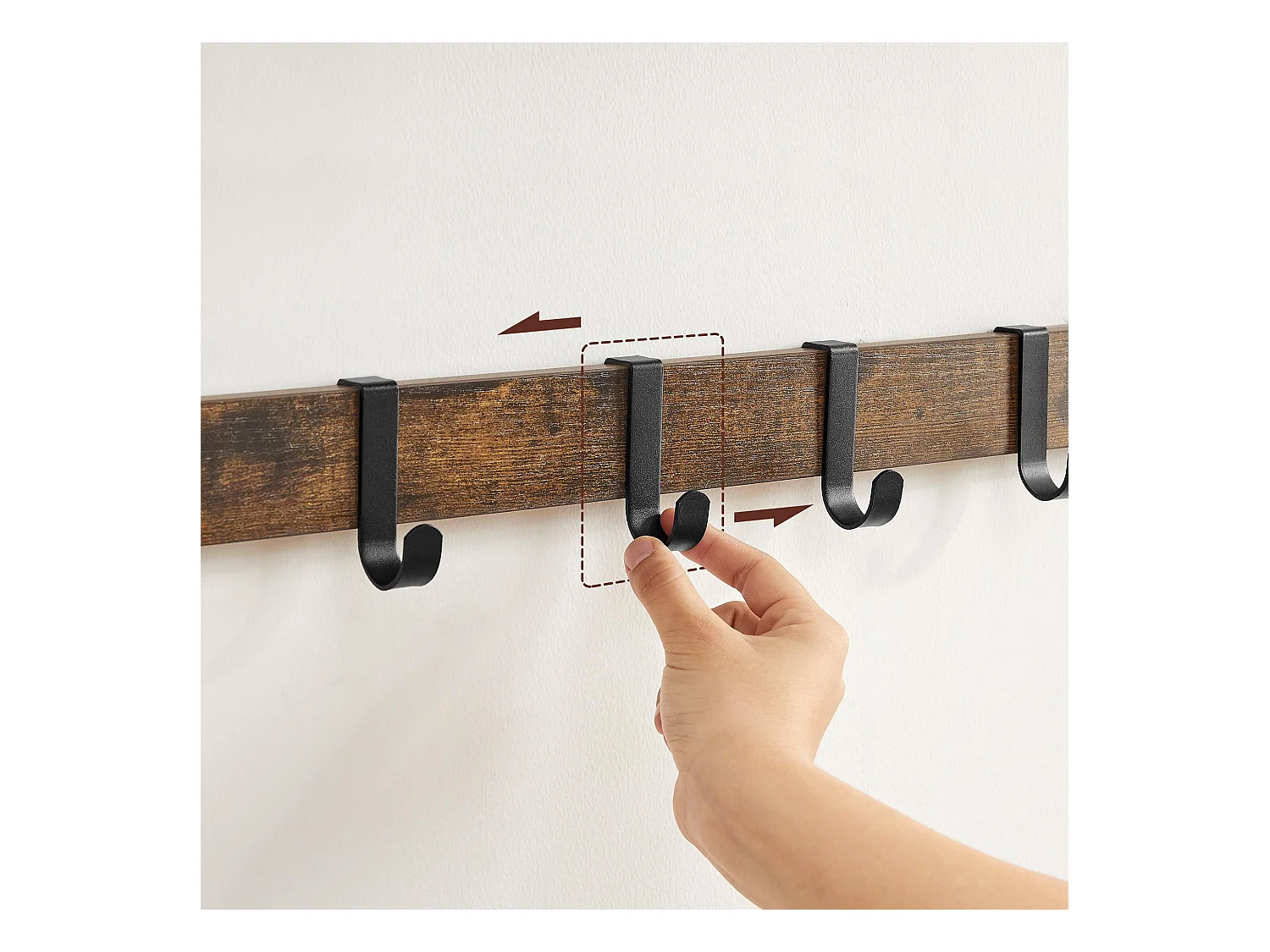 Wandgarderobe mit Ablage Uberlândia