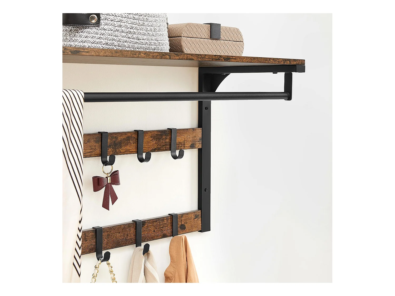 Wandgarderobe mit Ablage Uberlândia