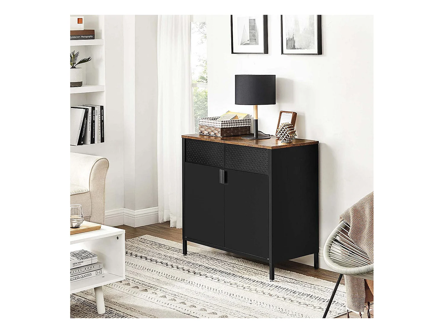 Sideboard Aufbewahrungsschrank Rabat