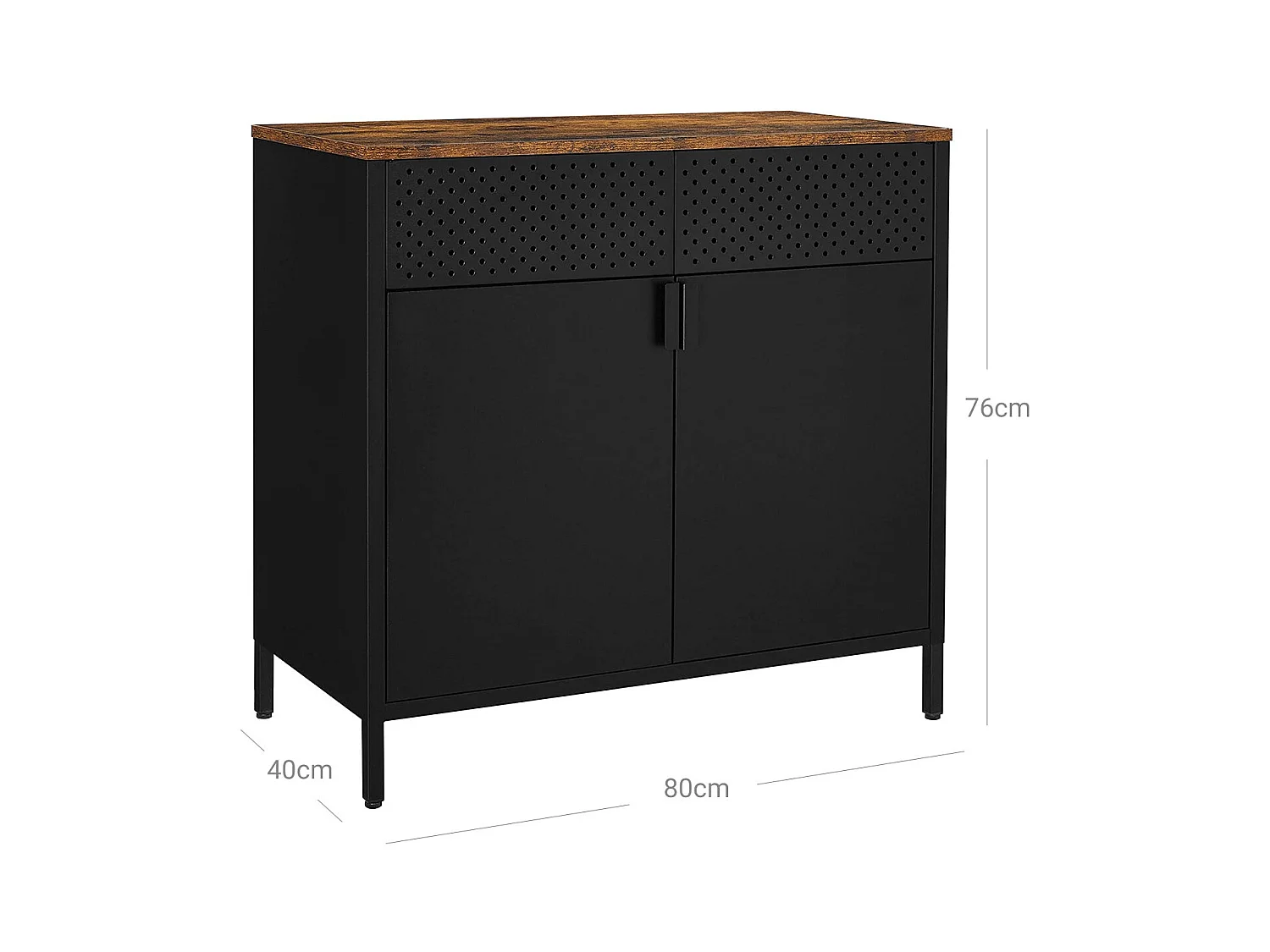 Sideboard Aufbewahrungsschrank Rabat