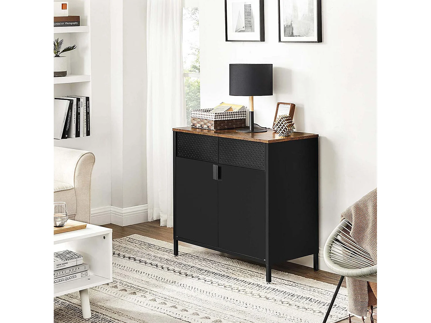 Sideboard Aufbewahrungsschrank Rabat