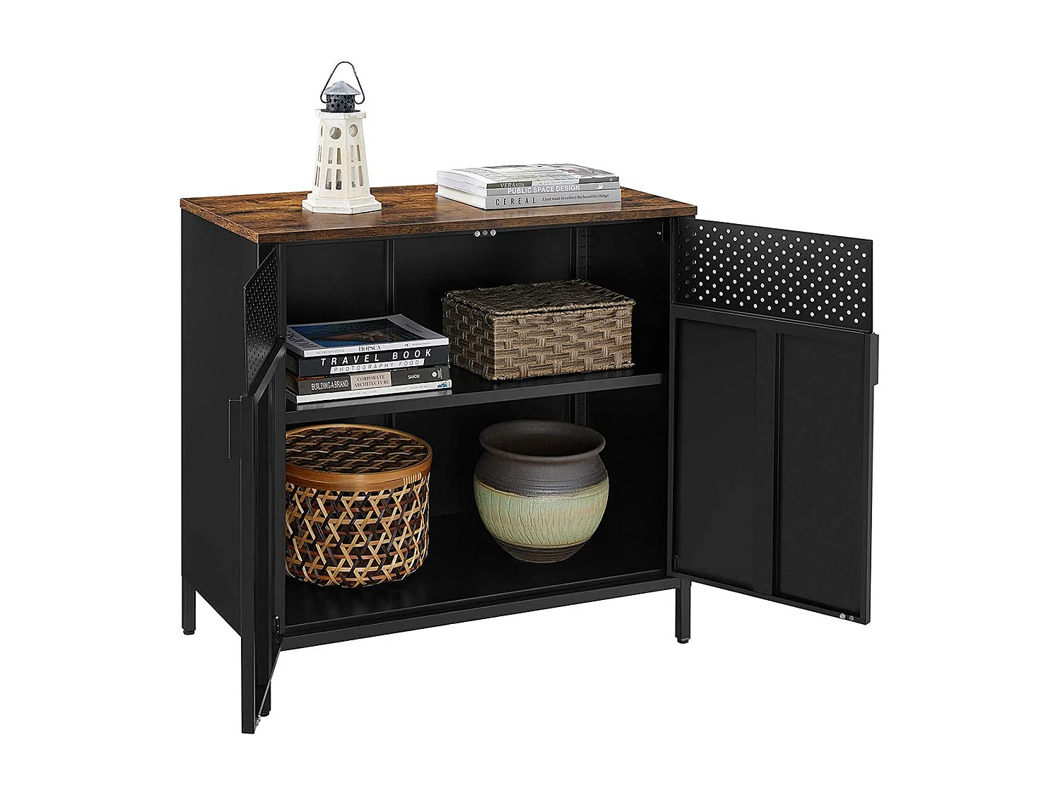 Sideboard Aufbewahrungsschrank Rabat