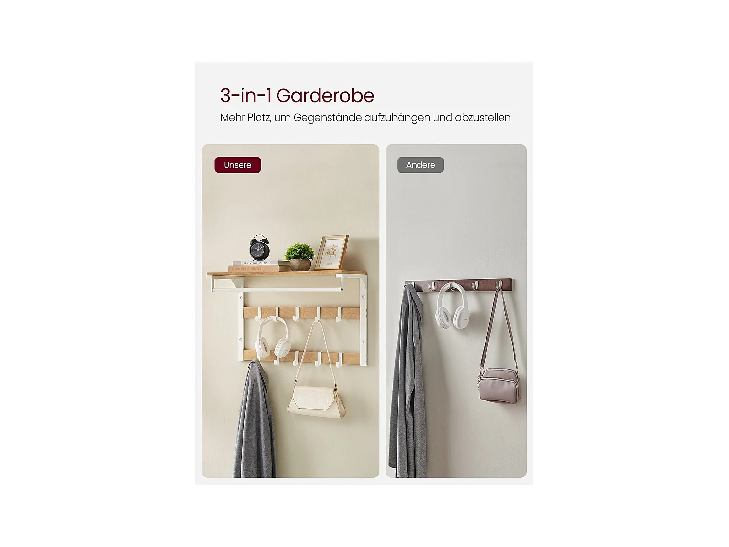 Wandgarderobe Victoria