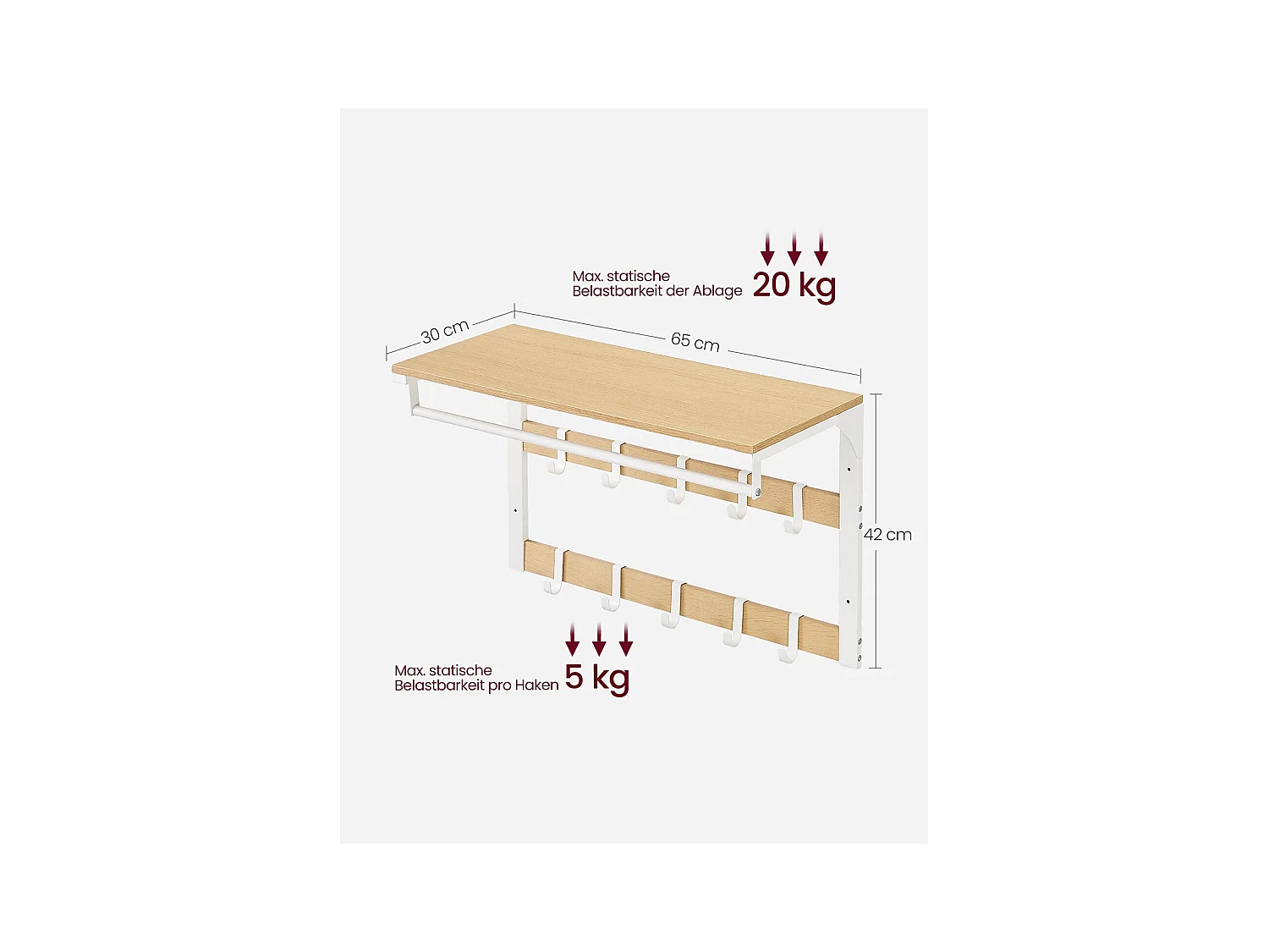 Wandgarderobe Victoria