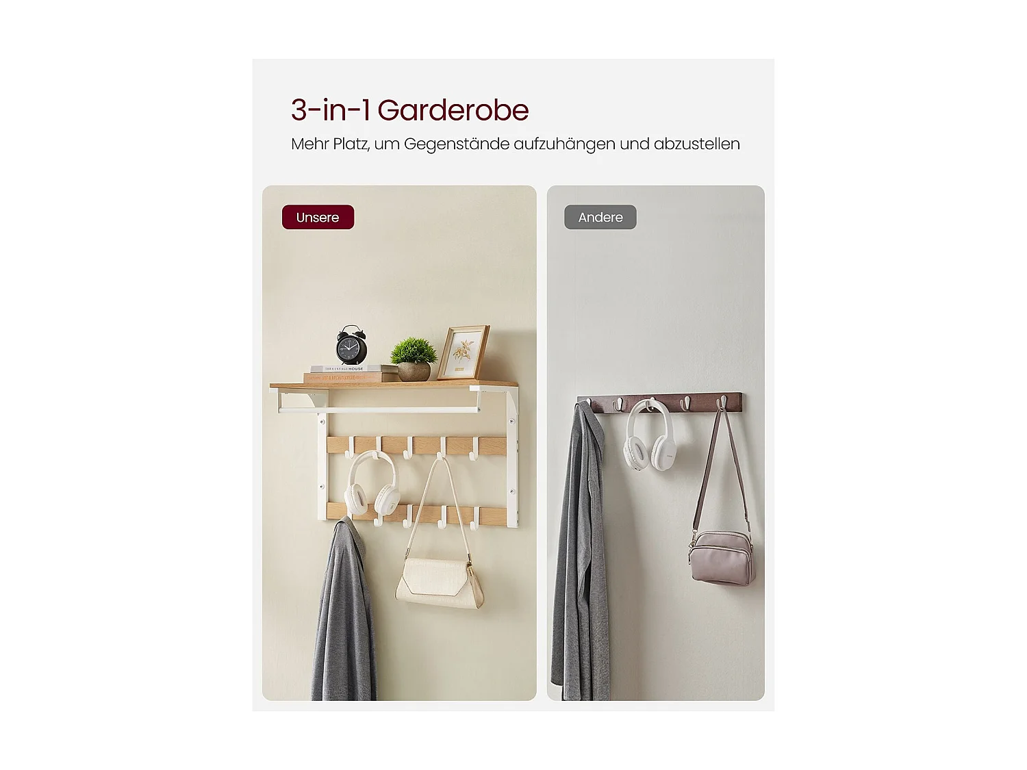 Wandgarderobe Victoria