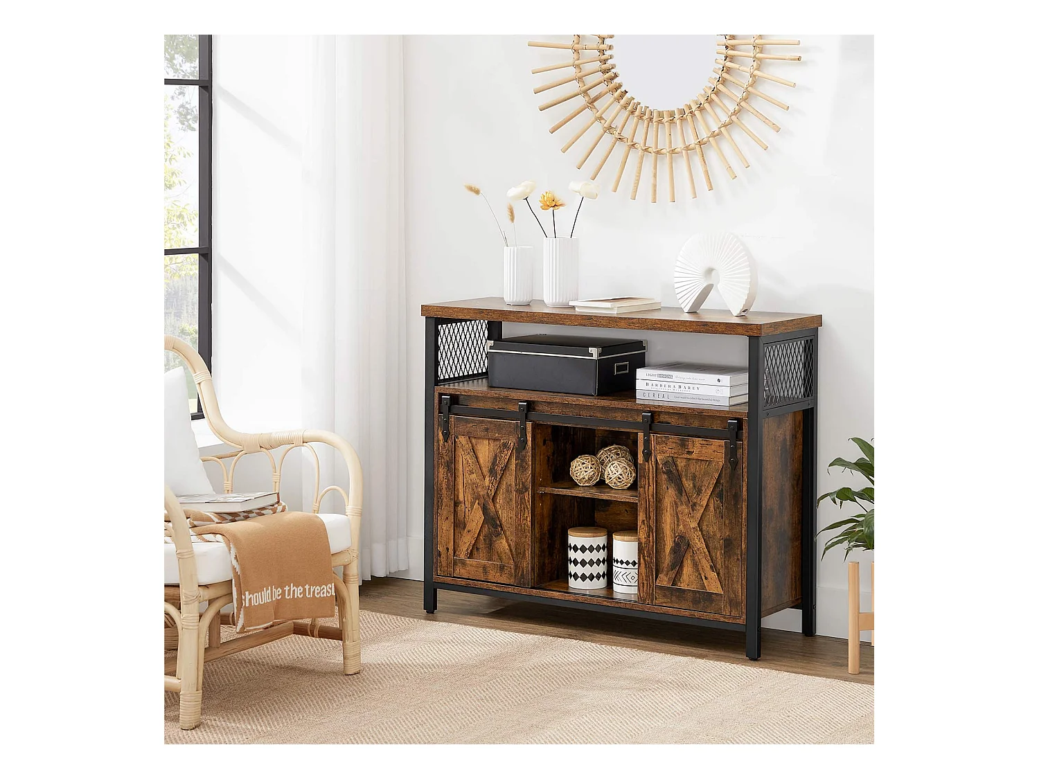 Sideboard Industriestil Kottayam