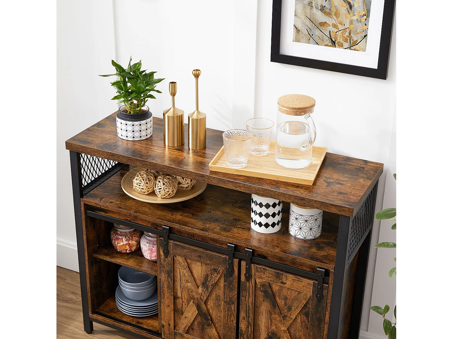 Sideboard Industriestil Kottayam