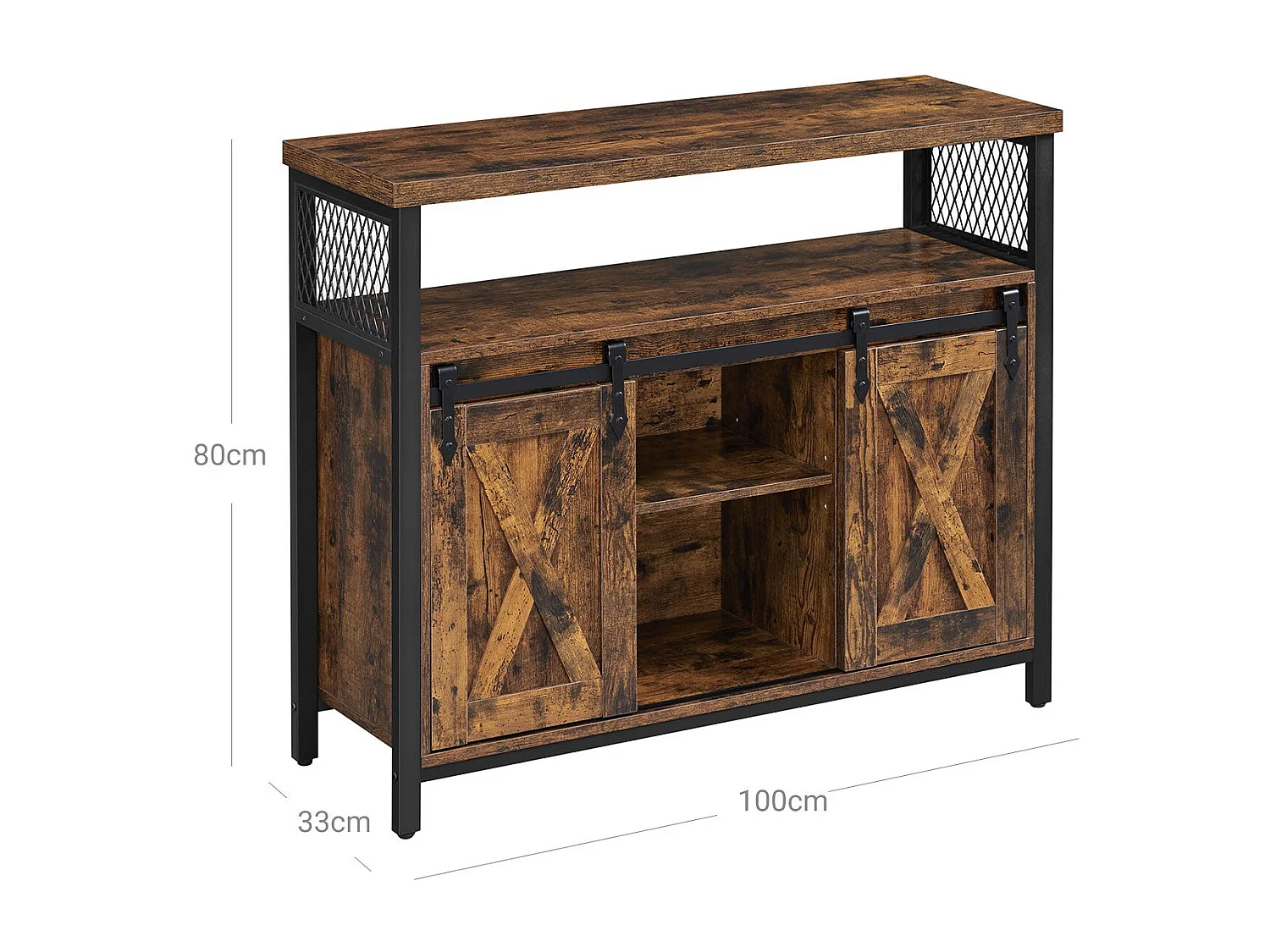 Sideboard Industriestil Kottayam