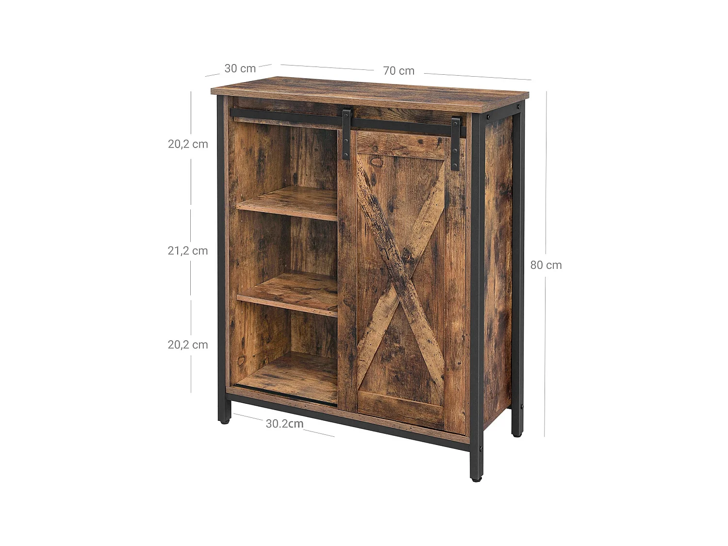 Küchenschrank Sideboard mit Schiebetür