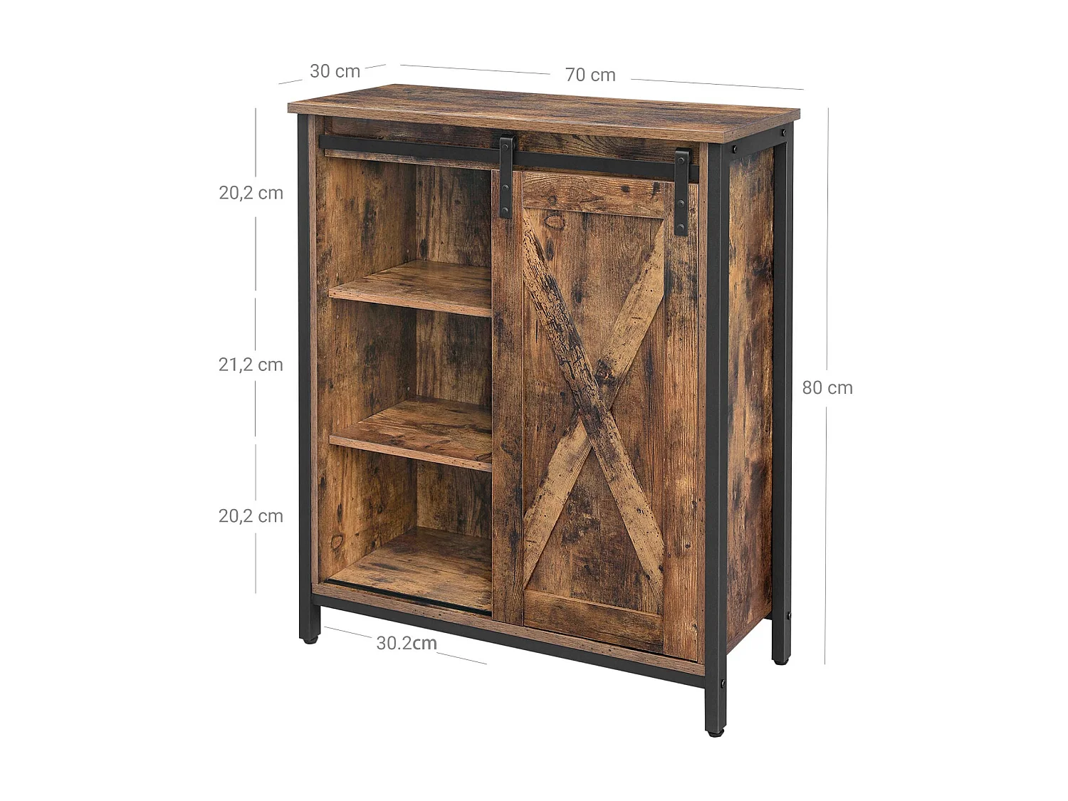 Küchenschrank Sideboard mit Schiebetür