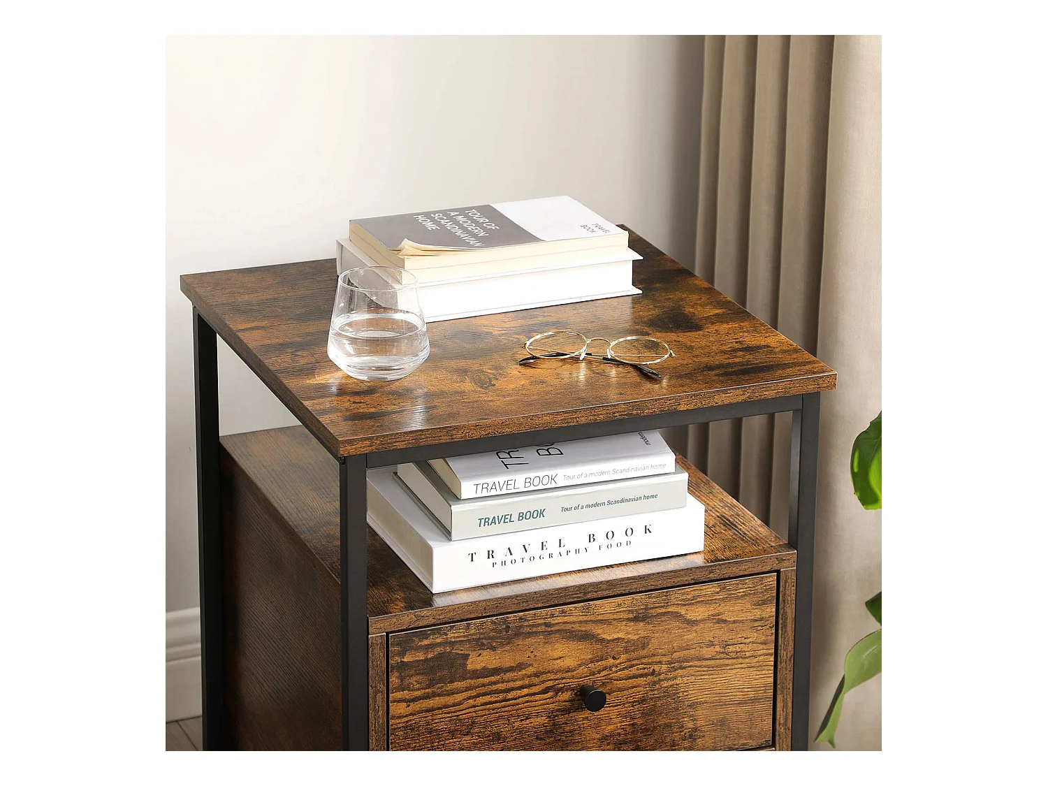 Nachttisch Beistelltisch Sakai