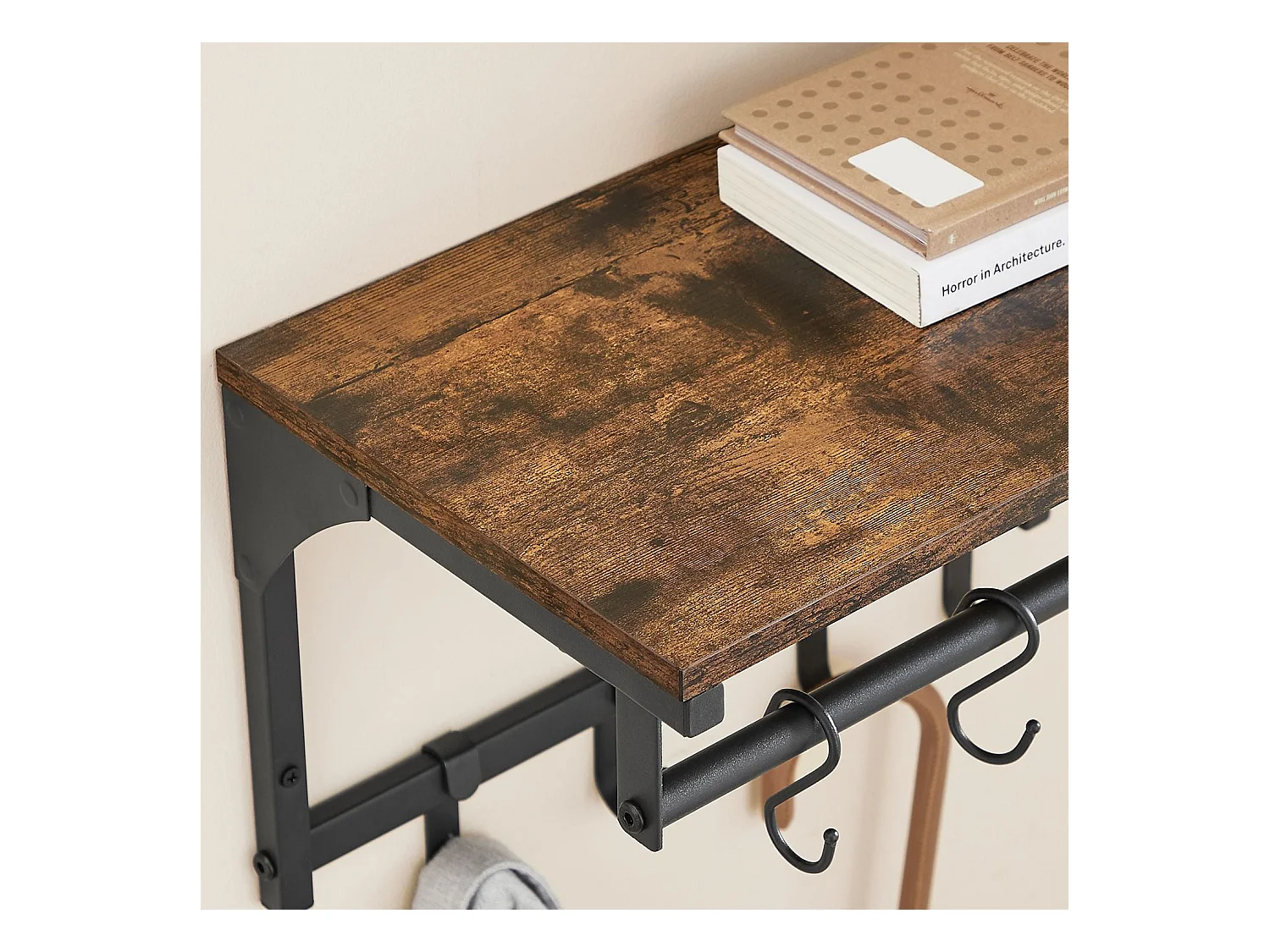 Wandgarderobe mit Haken Farāh