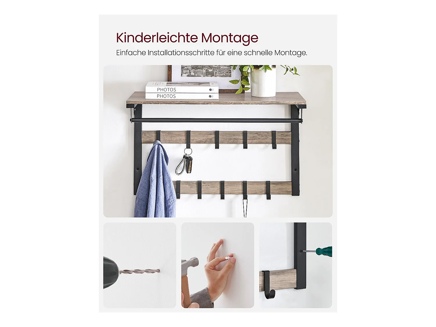 Wandgarderobe Victoria