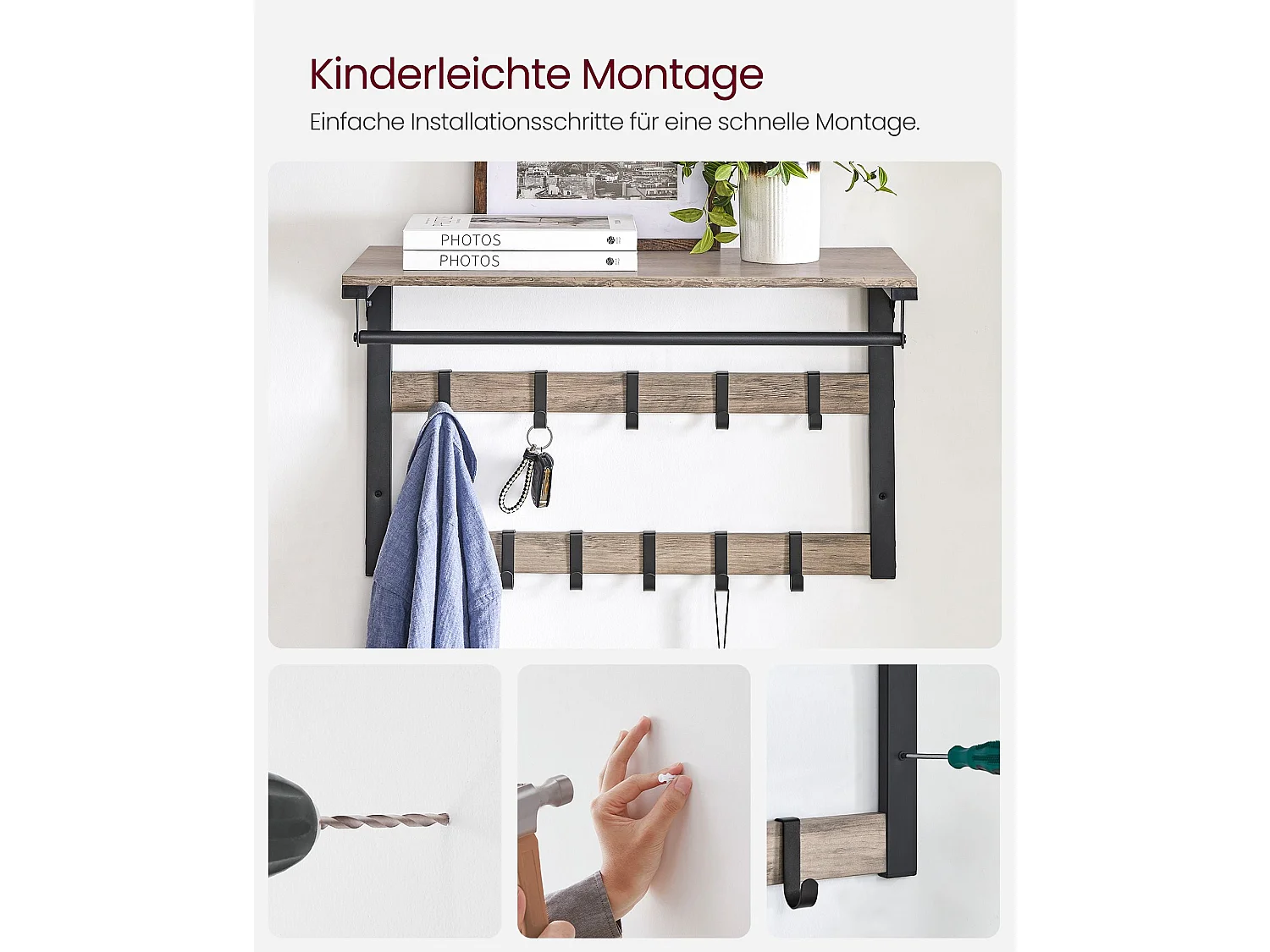 Wandgarderobe Victoria