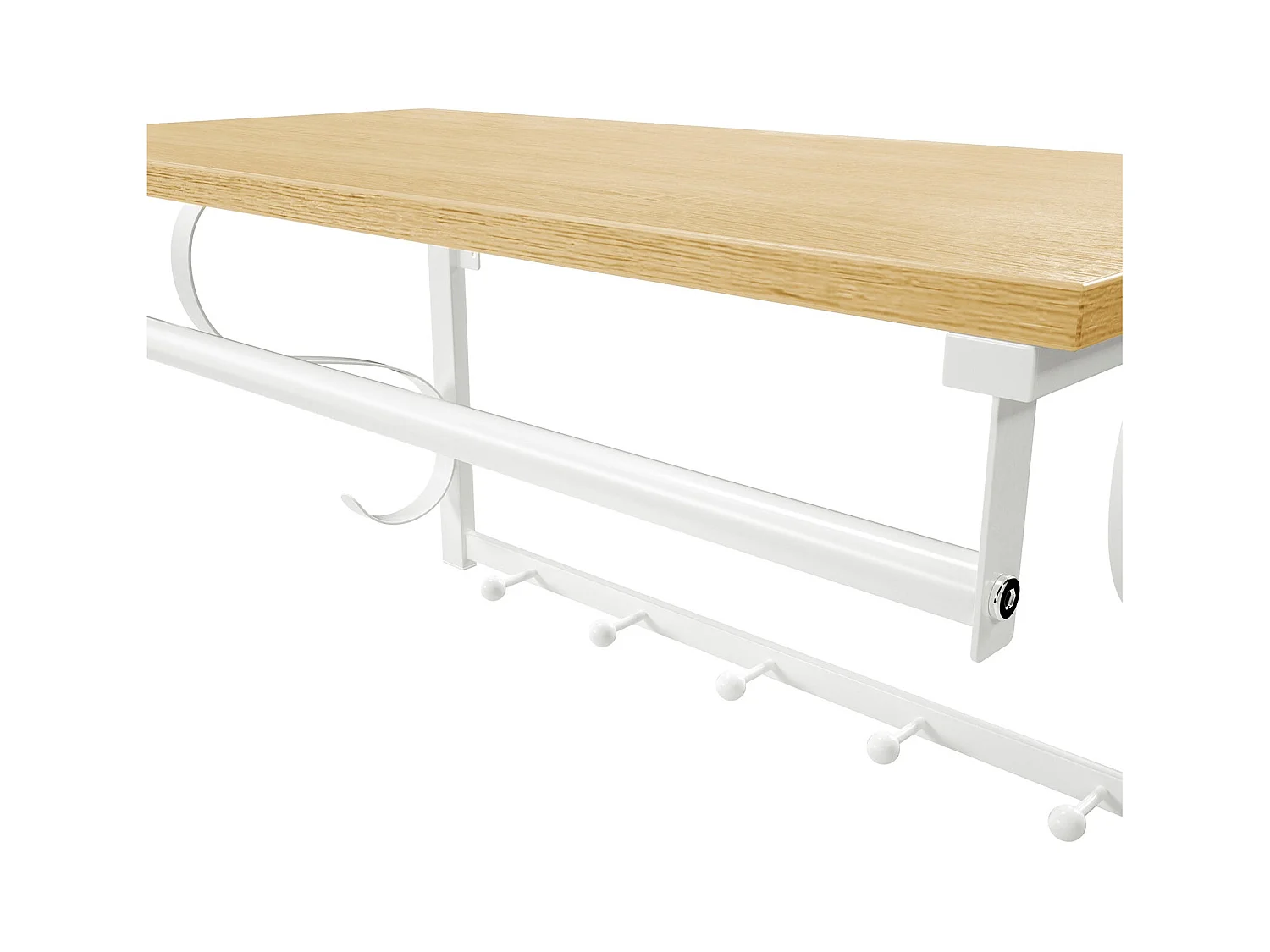 Wandgarderobe mit  Haken Bujumbura