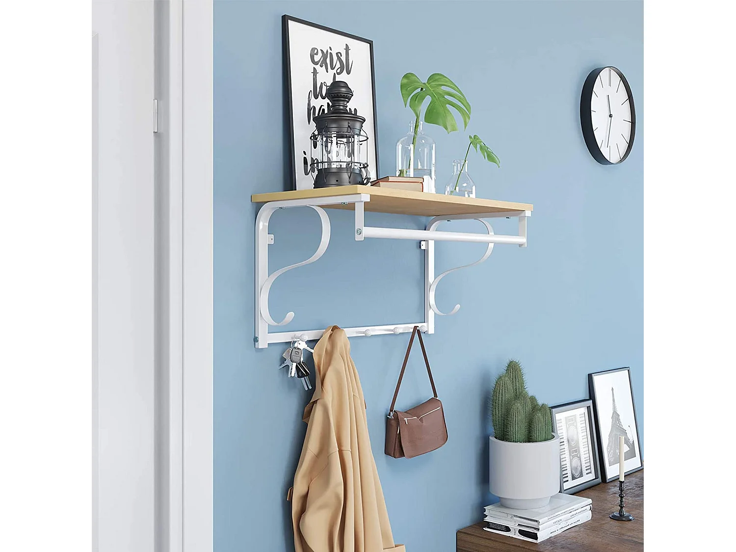 Wandgarderobe mit  Haken Bujumbura