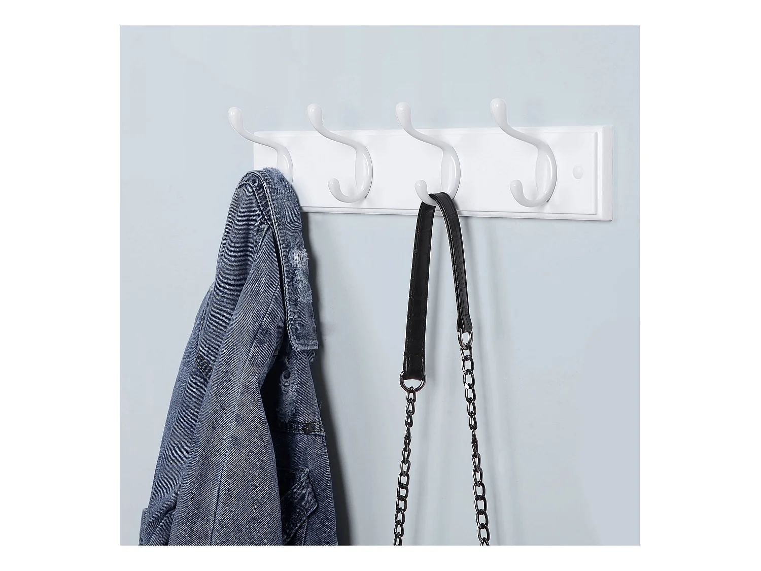 Wandgarderobe mit Metallhake Talatona