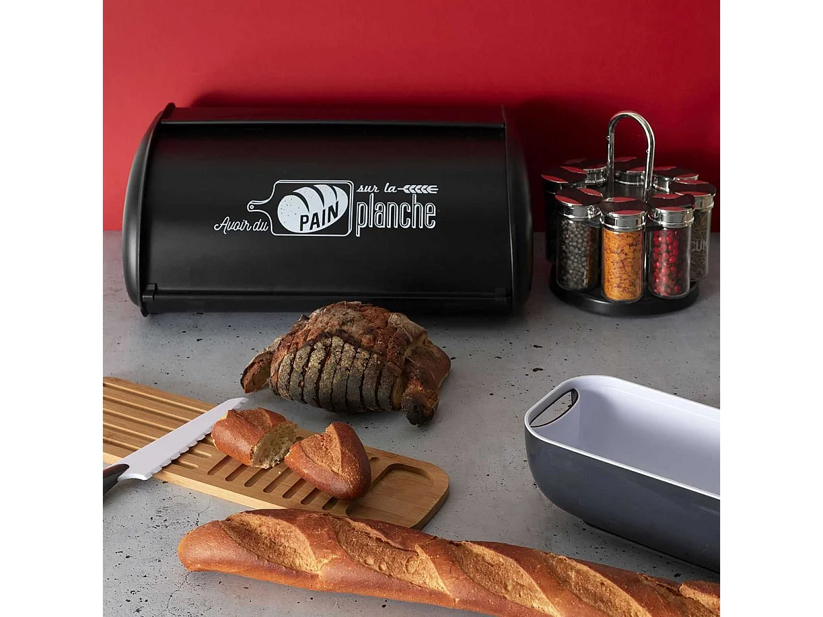 Carrousel à Epices 8 Pots en Verre avec Couvercle Double Clapets - CURRY