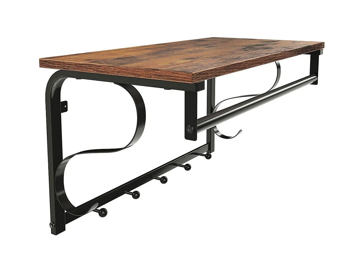 Wandgarderobe Industriestil Bujumbura