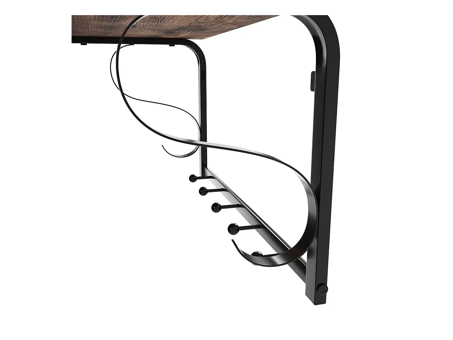 Wandgarderobe Industriestil Bujumbura