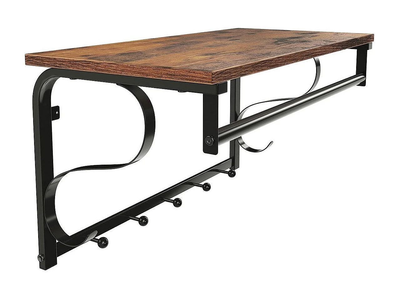 Wandgarderobe Industriestil Bujumbura