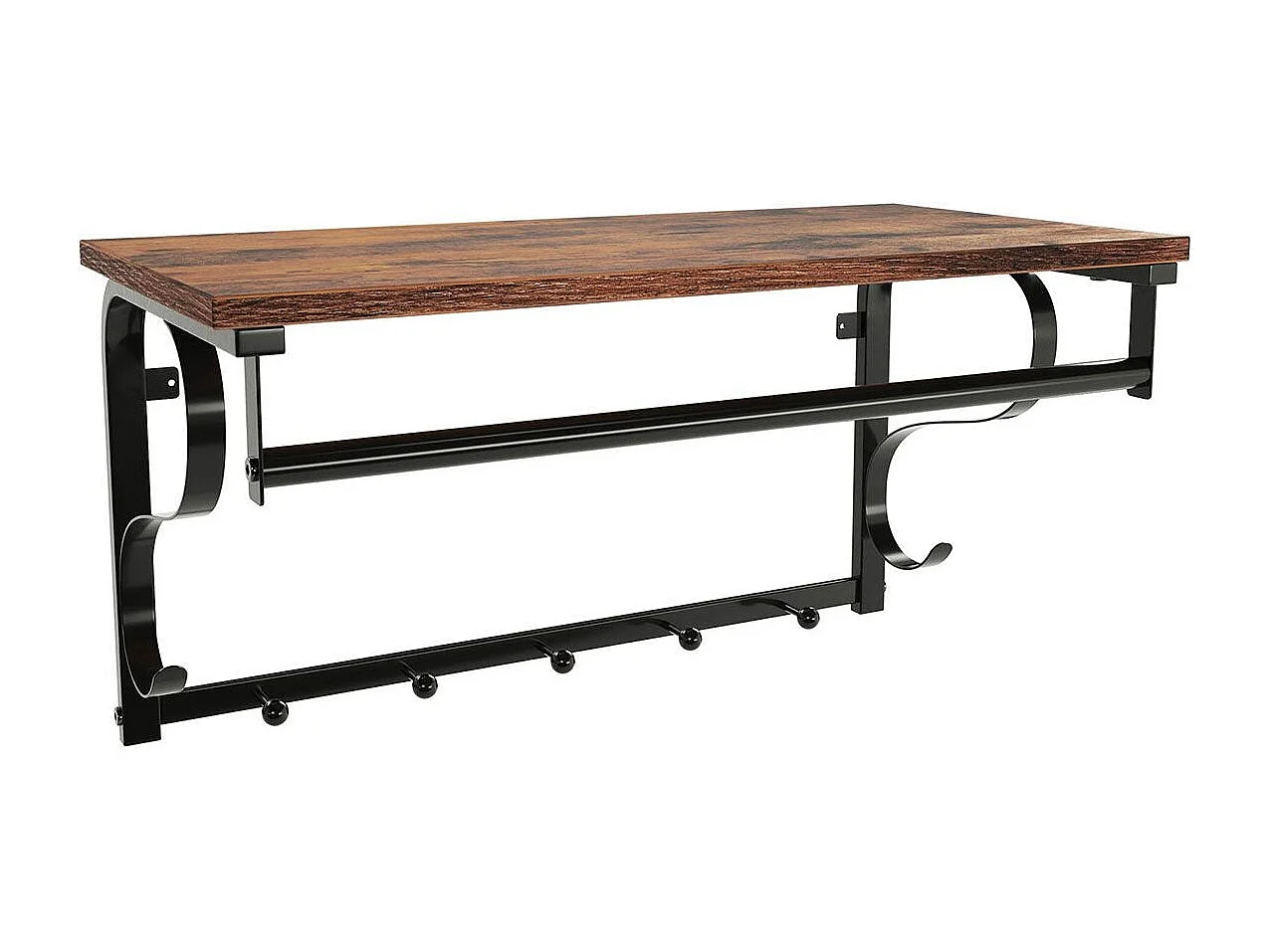 Wandgarderobe Industriestil Bujumbura