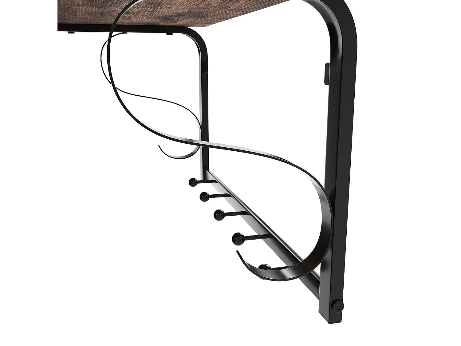 Wandgarderobe Industriestil Bujumbura