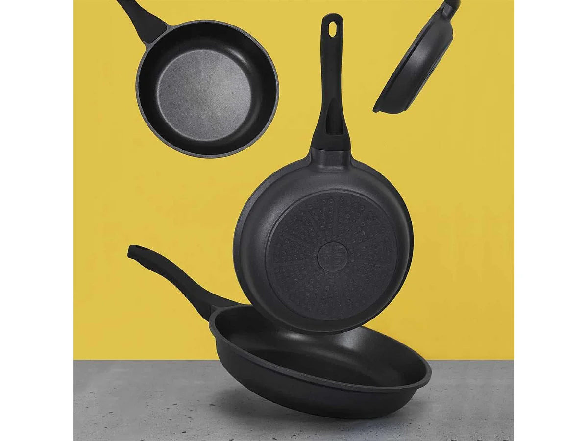 Poêle en Fonte Aluminium 20cm - Compatible Tous Feux (Induction), Lave-Vaisselle - QUINA