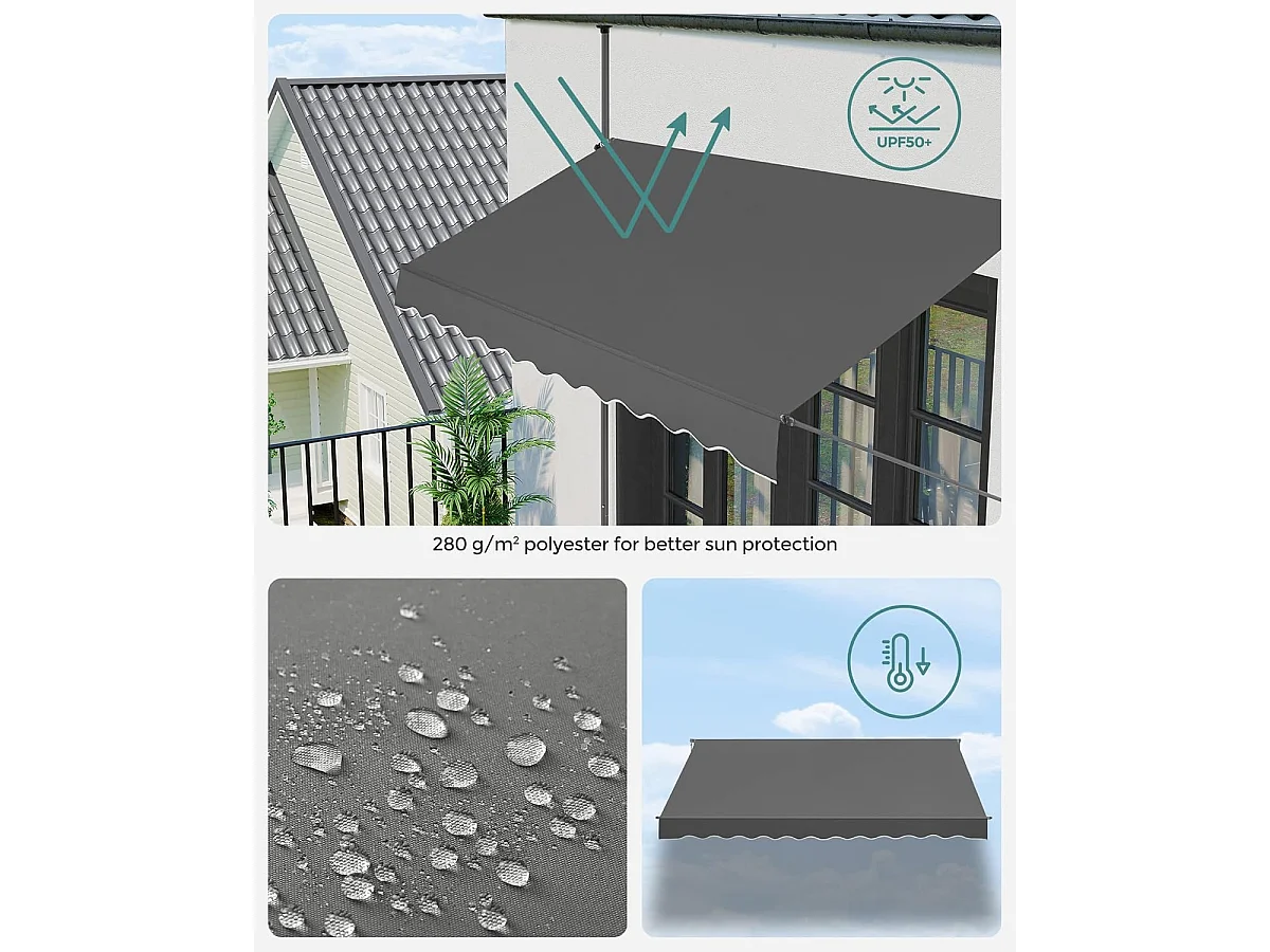 Tenda da sole a morsetto Tourlaville