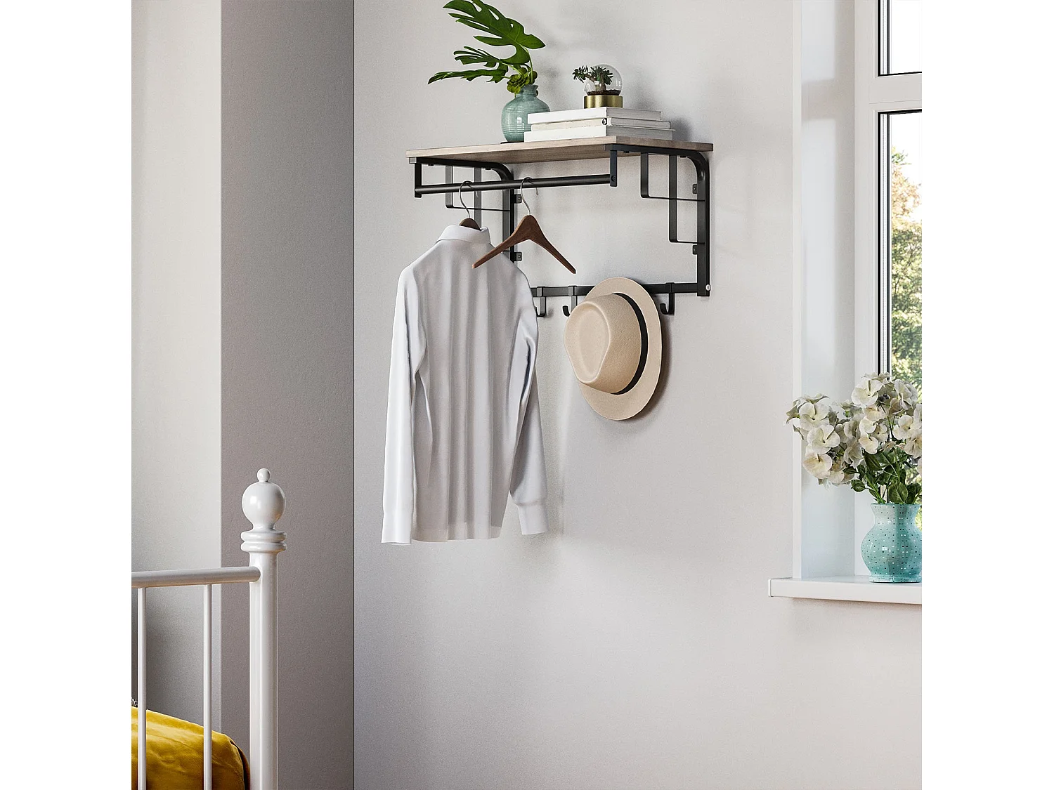 Porte-manteau mural Gitega