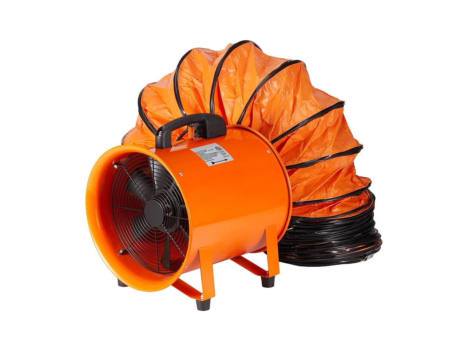 Extractieventilator SucceBuy 406.4mm 900W, Industriële Ventilatie met 10m Irriguurslang