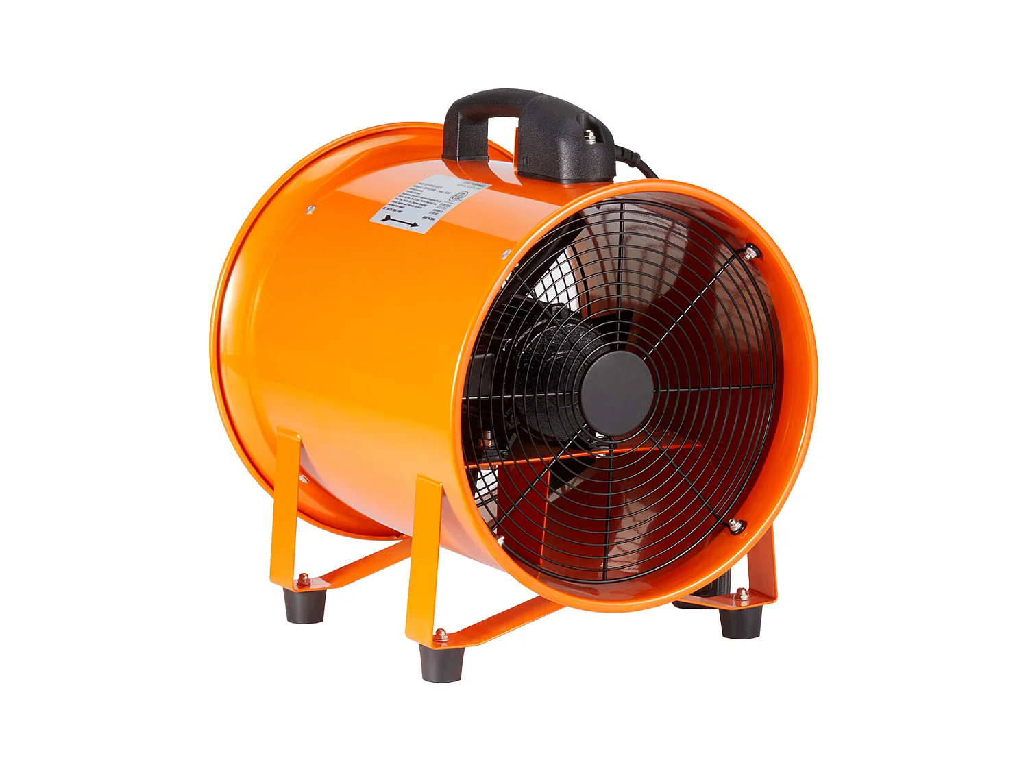 Extractieventilator SucceBuy 406.4mm 900W, Industriële Ventilatie met 10m Irriguurslang