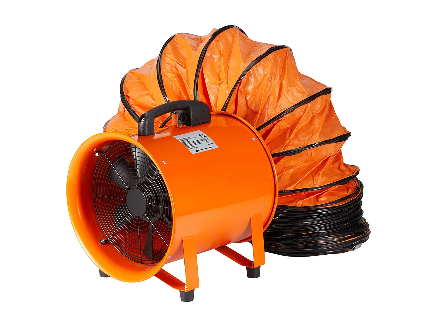 Ventilateur d'Extraction SucceBuy 406.4mm 900W, Soufflerie Industrielle avec 10m de Tuyau d'Arrosage