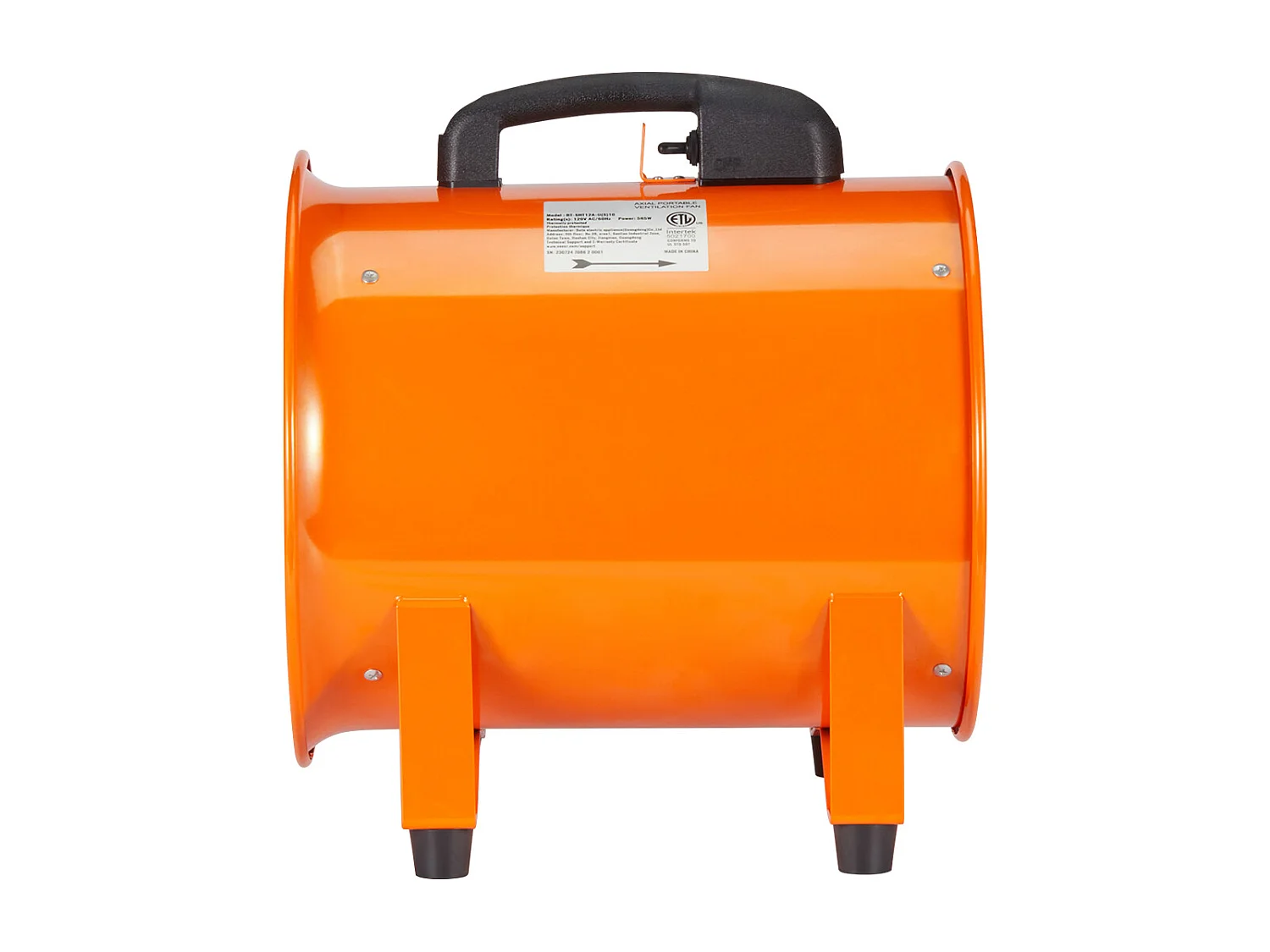 Ventilateur d'Extraction SucceBuy 406.4mm 900W, Soufflerie Industrielle avec 10m de Tuyau d'Arrosage