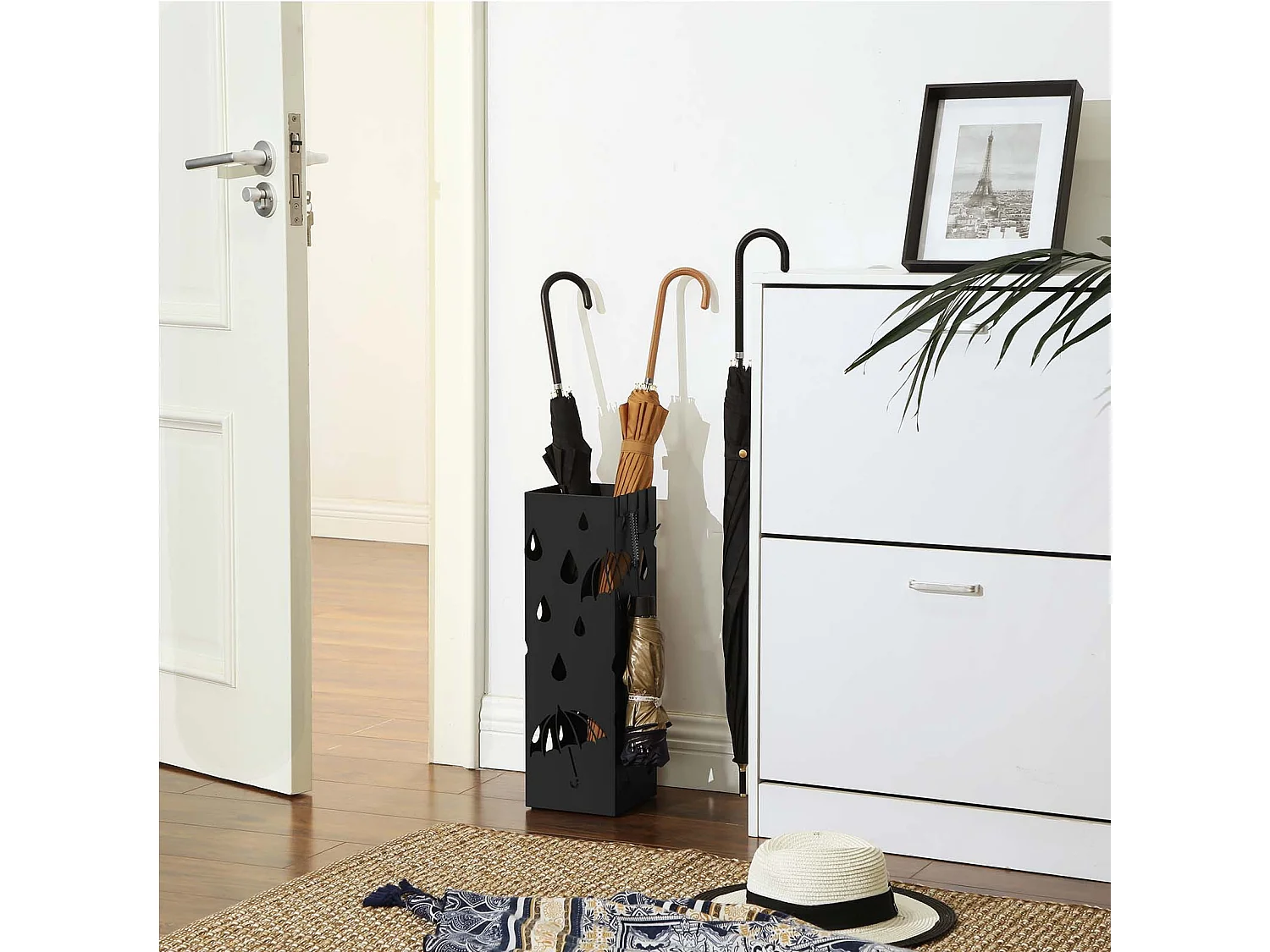 Porte-parapluie carré Brazzaville