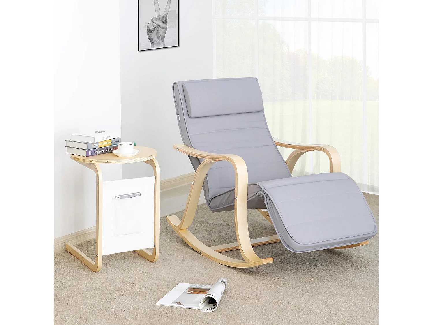 Sedia a dondolo relax Hobart