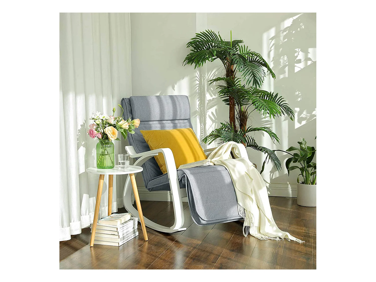 Poltrona a dondolo relax Darwin