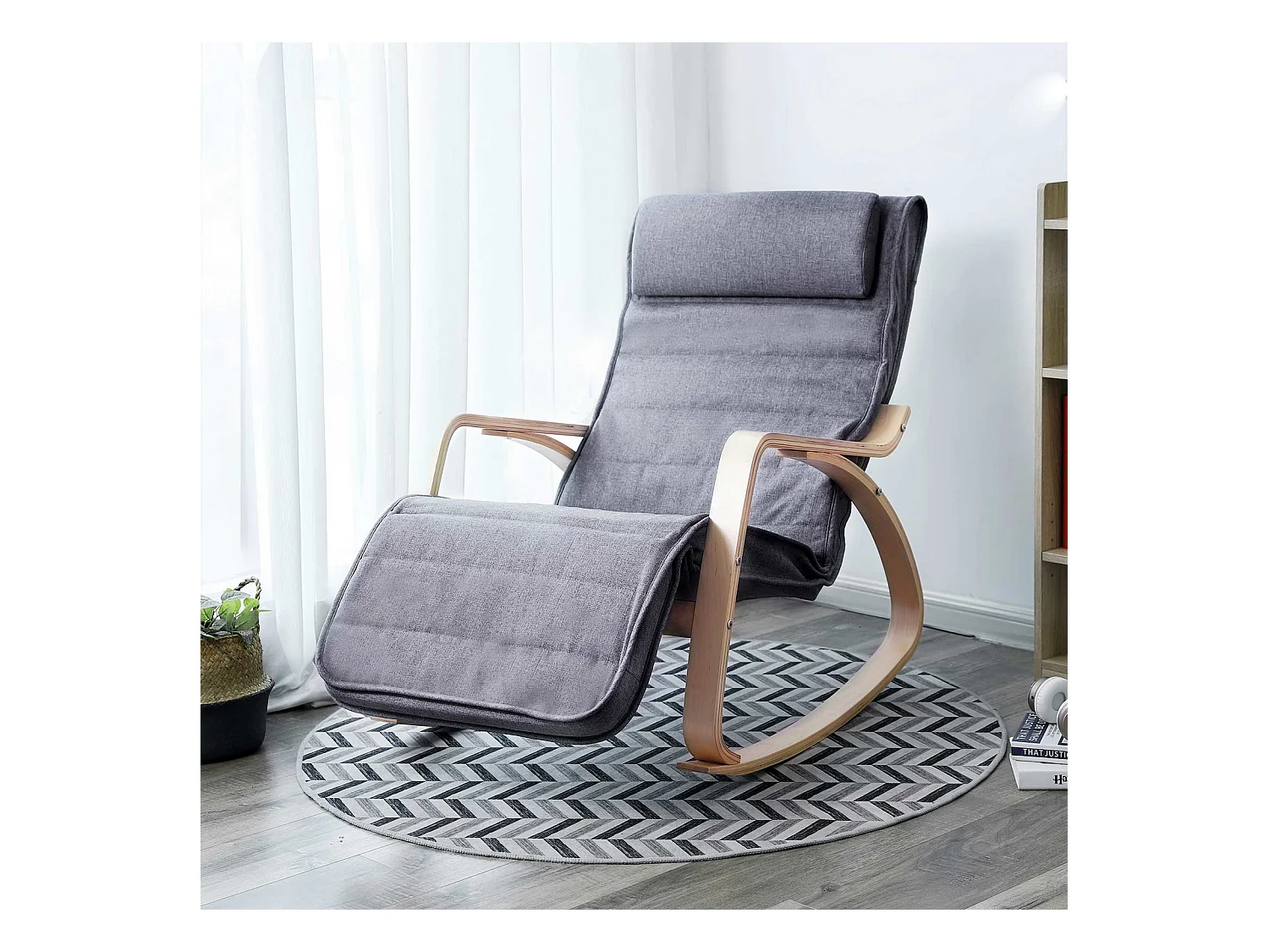 Poltrona a dondolo relax Darwin