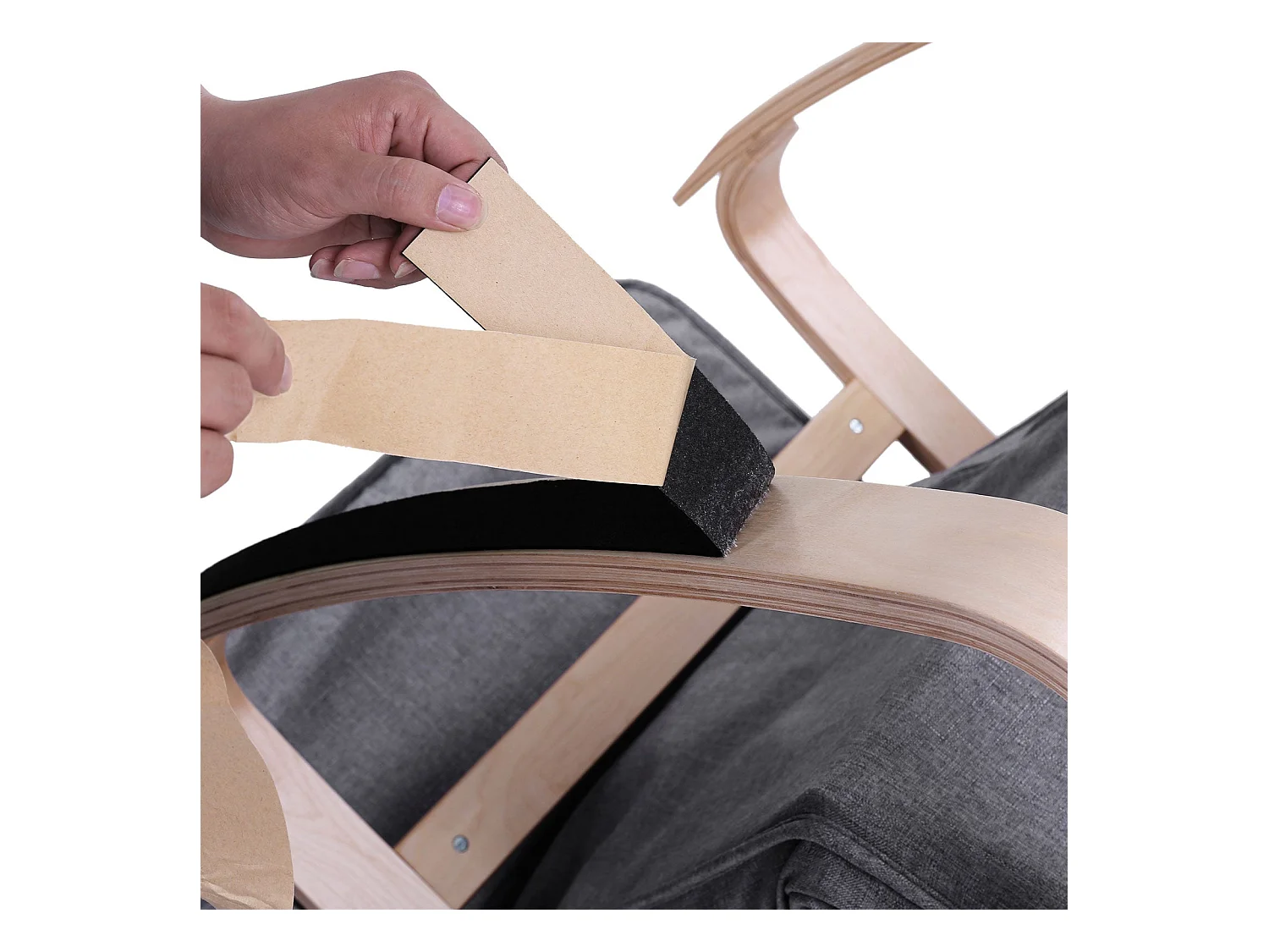 Poltrona a dondolo relax Darwin