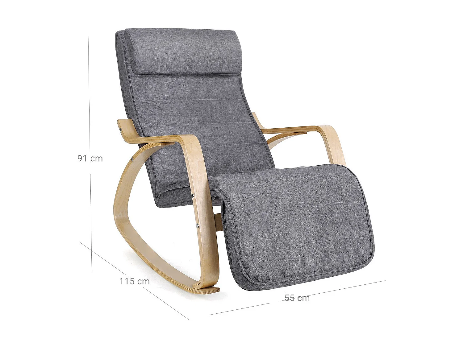 Schaukelstuhl Relaxstuhl Darwin