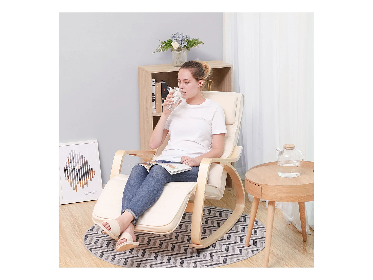 Sedia a dondolo relax Ashgabat