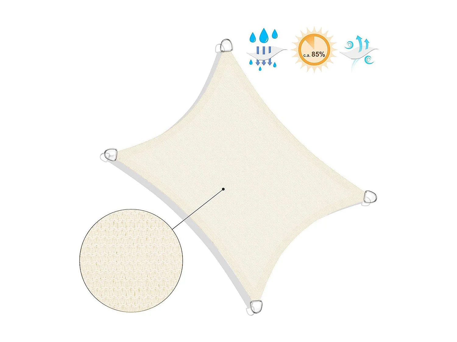 Sonnensegel Chikitigarh