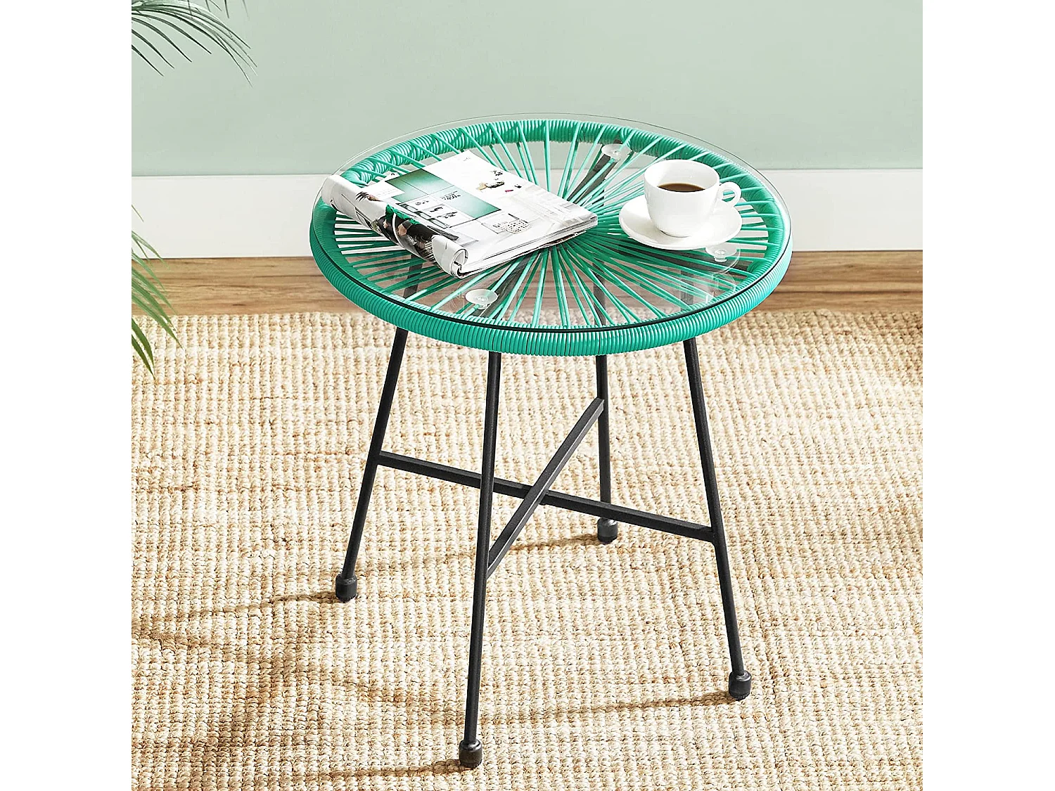 Set di mobili da giardino Kampala da 3 pezzi