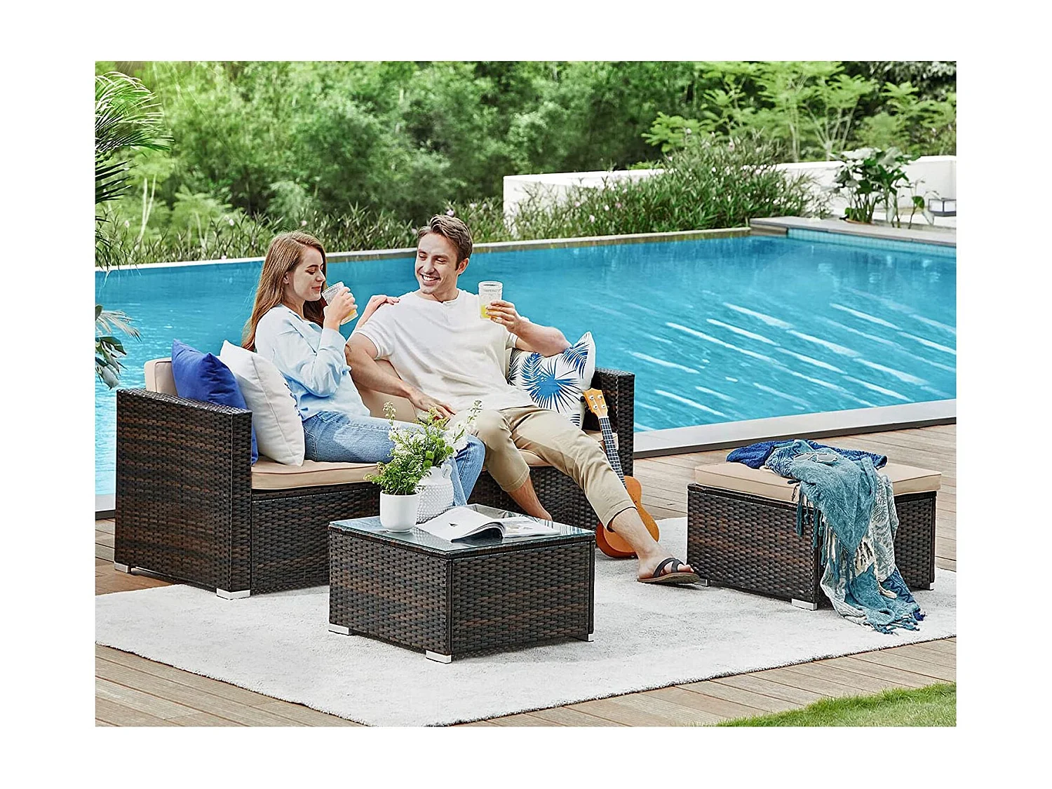 Set di mobili da giardino Curitiba