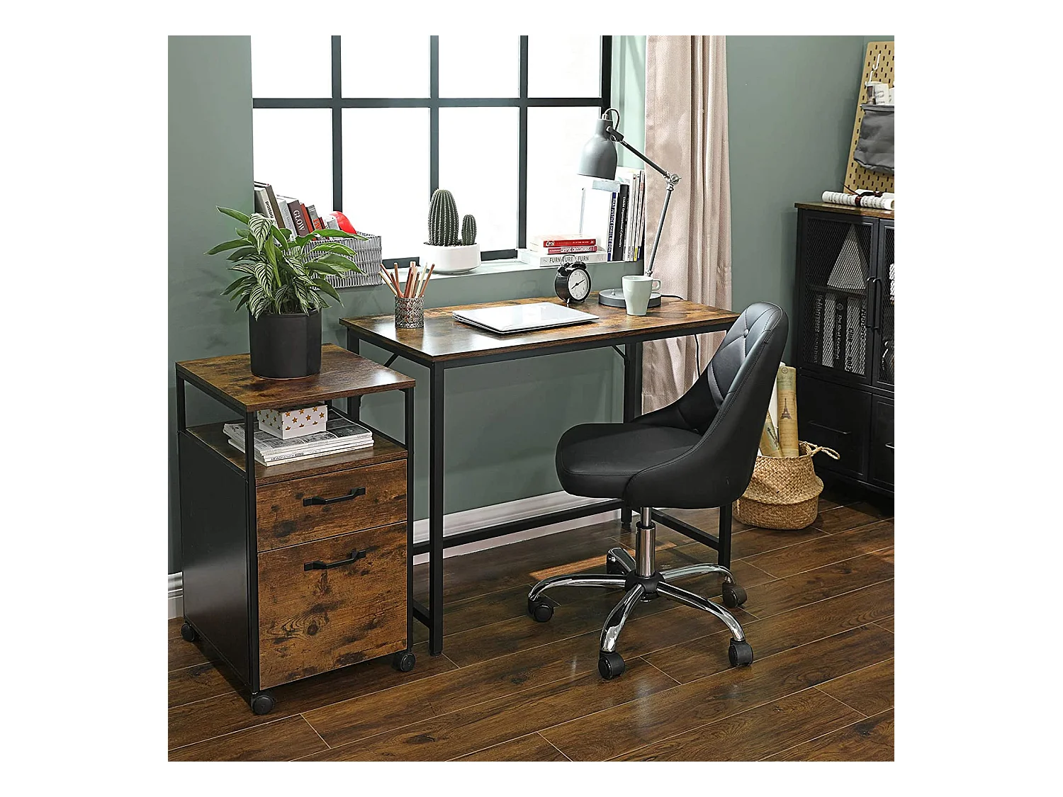 Schreibtisch Computertisch schmal Durango