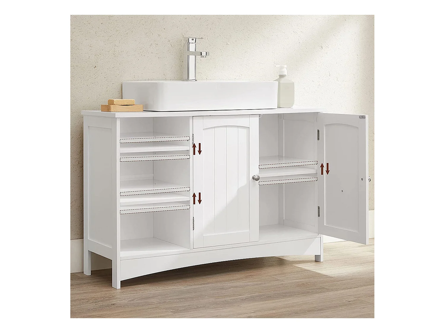 Waschbeckenunterschrank Likasi