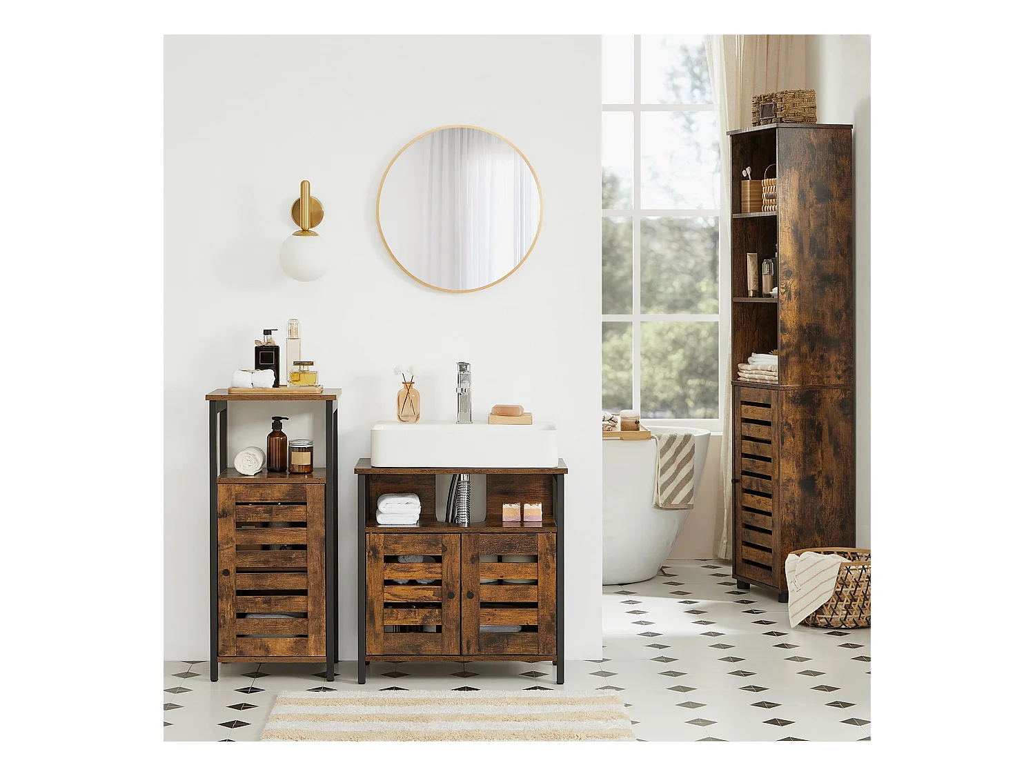 Waschbeckenunterschrank Ichikawa